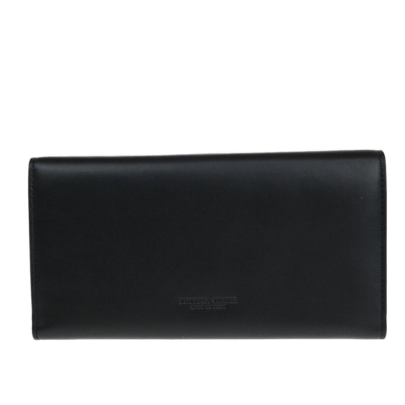 Bottega Veneta Logo Long Trifold Wallet