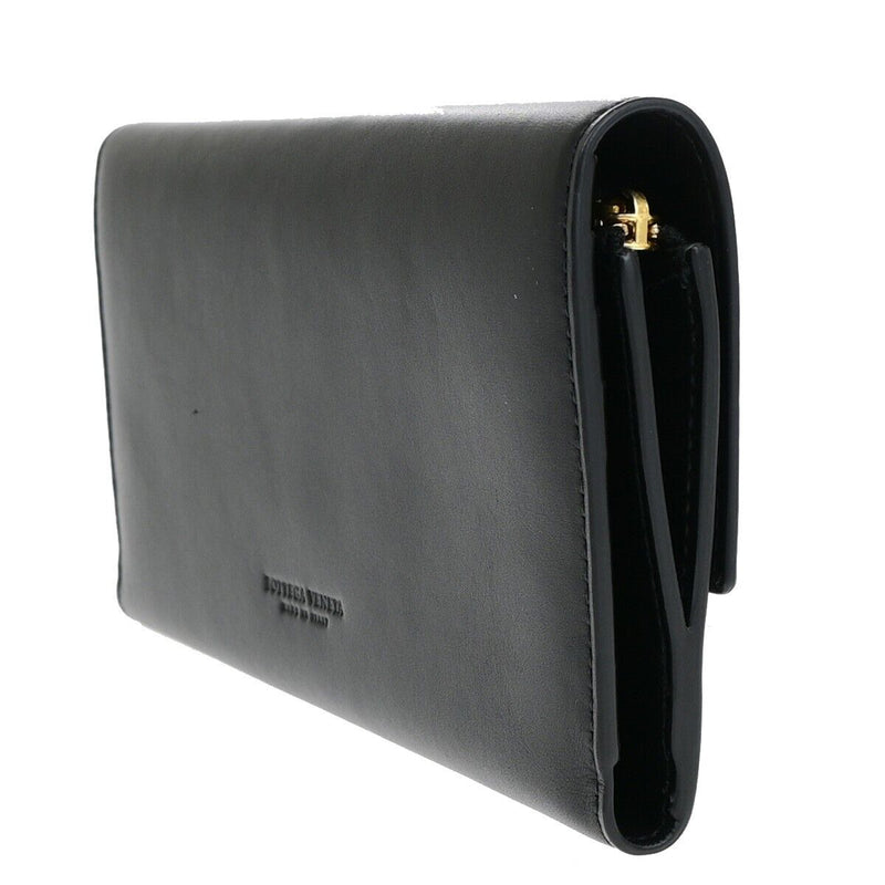 Bottega Veneta Logo Long Trifold Wallet