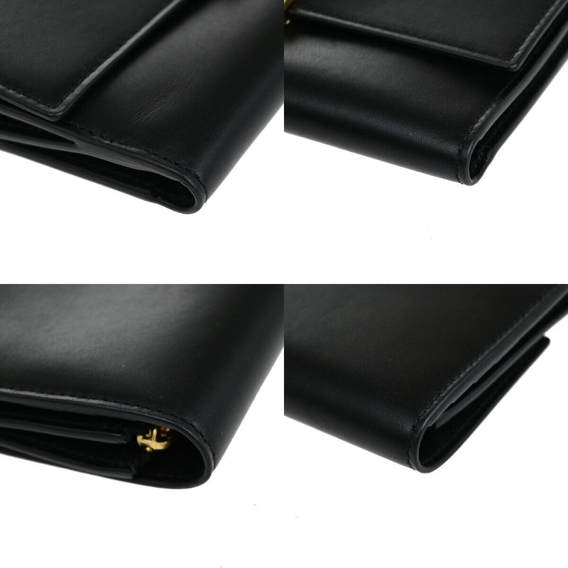 Bottega Veneta Logo Long Trifold Wallet