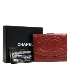 Chanel Cc Logo Bifold Compact Wallet