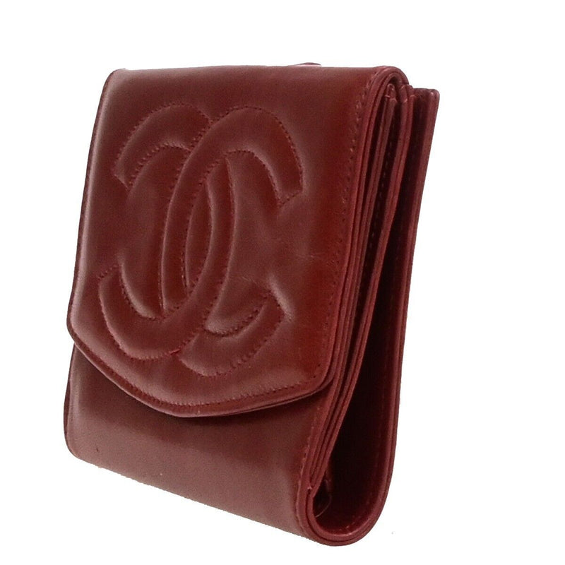 Chanel Cc Logo Bifold Compact Wallet