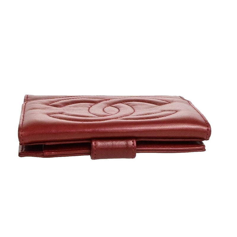 Chanel Cc Logo Bifold Compact Wallet