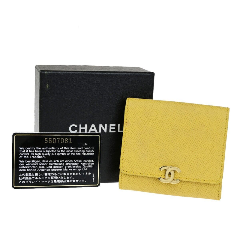Chanel Cc Logo Coin Case Bifold Wallet