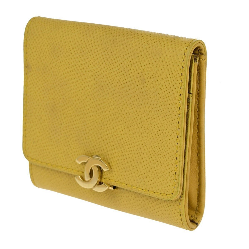 Chanel Cc Logo Coin Case Bifold Wallet