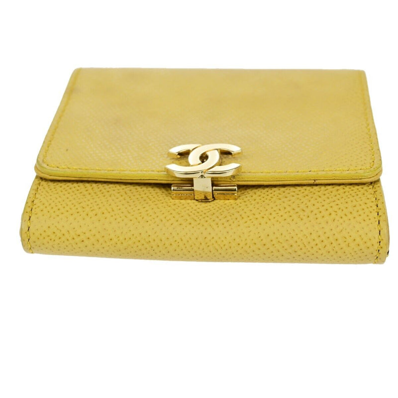 Chanel Cc Logo Coin Case Bifold Wallet