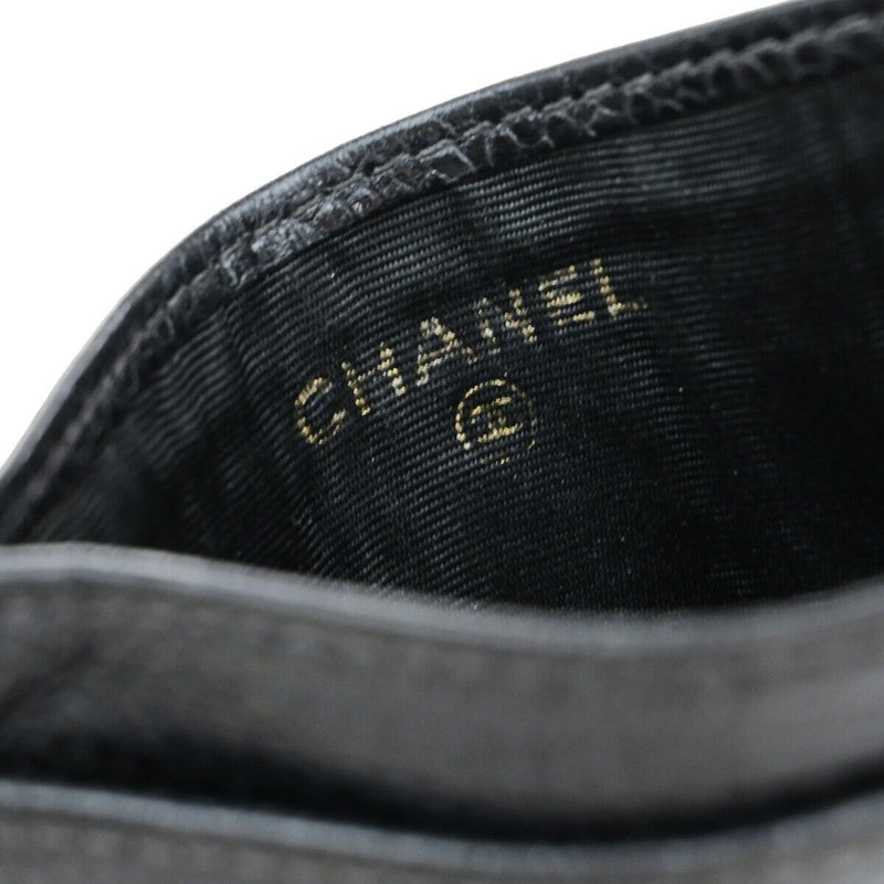 Chanel Cc Logo Card Case Mini Wallet