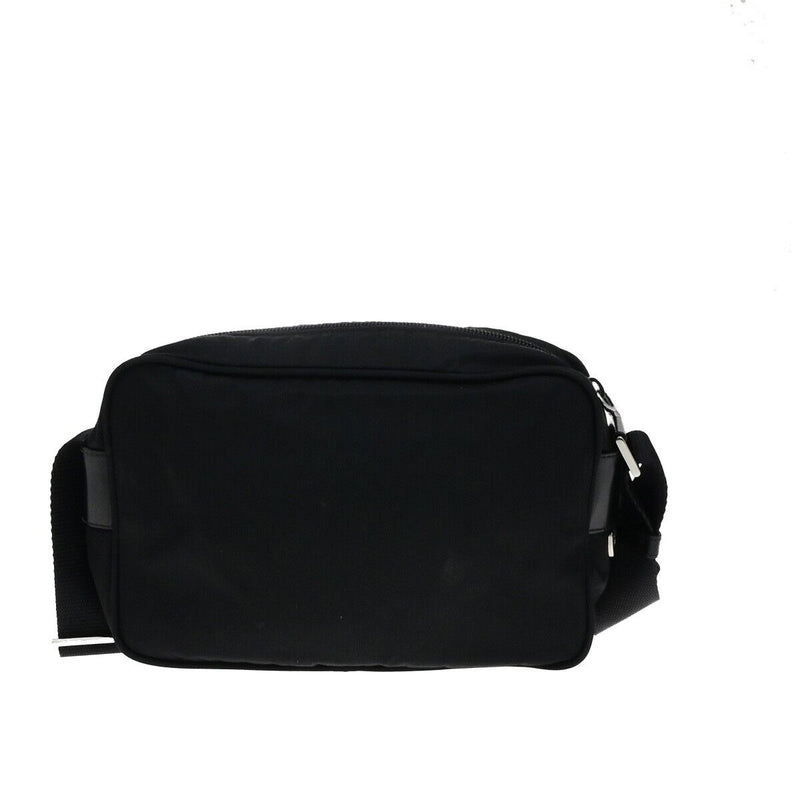 Prada Milano Logo Tessuto Shoulder Bag