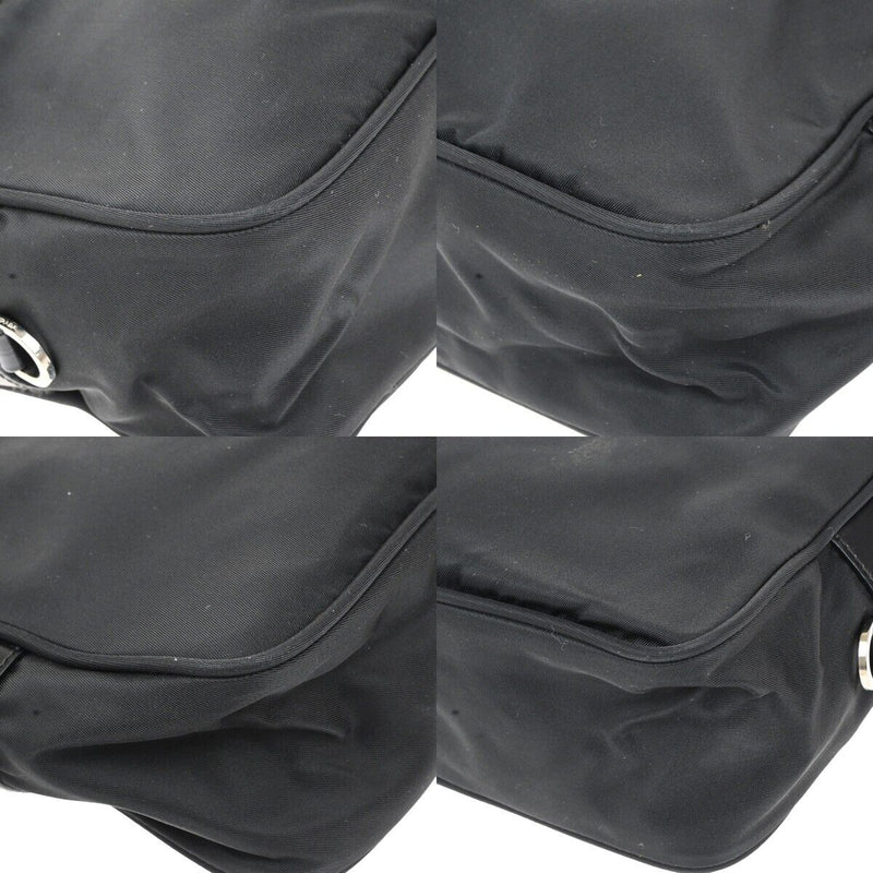 Prada Milano Logo Tessuto Shoulder Bag