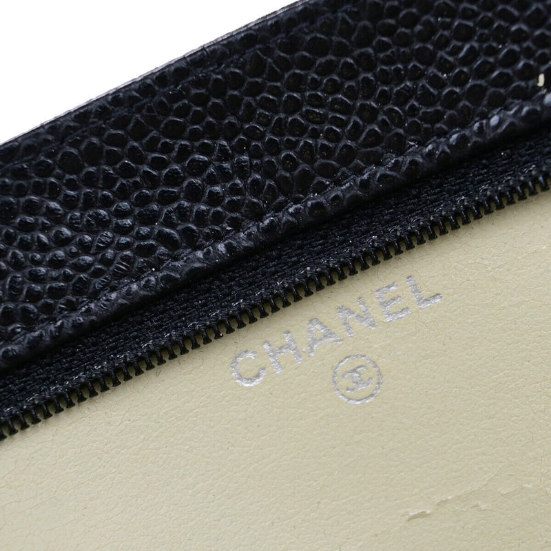 Chanel Cc Logo Mini Pouch Bag Grained