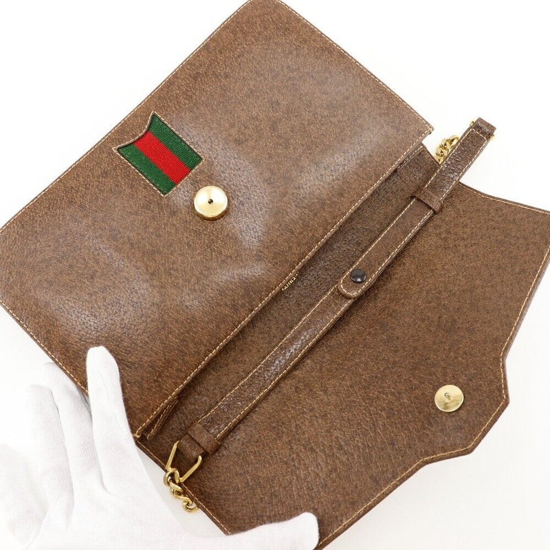Gucci Old Shoulder Bag Sherry Line 2-Way