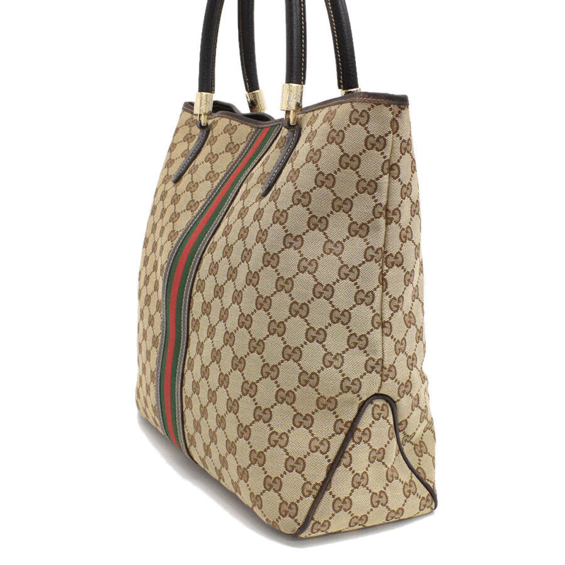 Gucci Gg Canvas Web Sherry Line