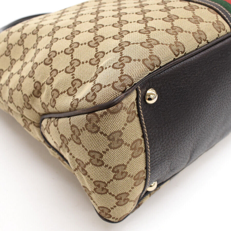 Gucci Gg Canvas Web Sherry Line