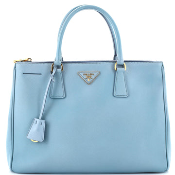 Prada Double Zip Lux Tote Saffiano