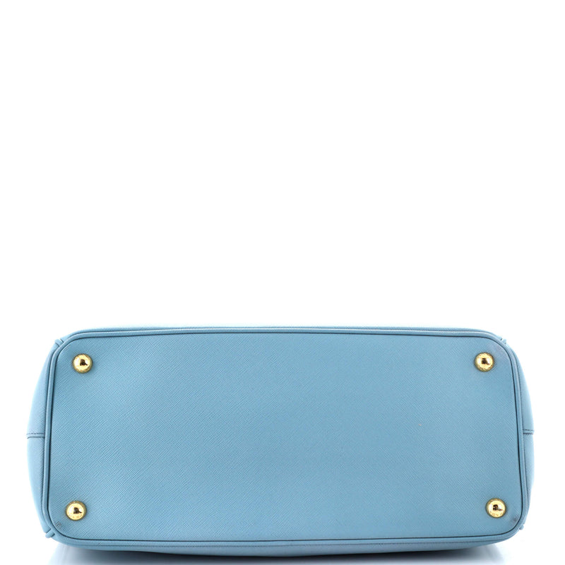 Prada Double Zip Lux Tote Saffiano