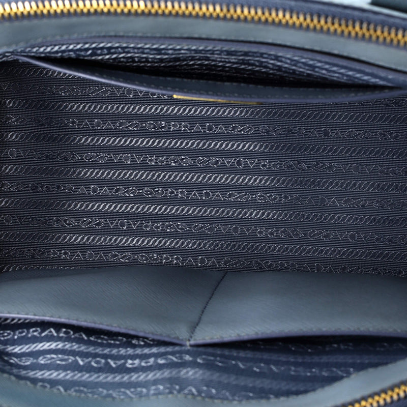Prada Double Zip Lux Tote Saffiano
