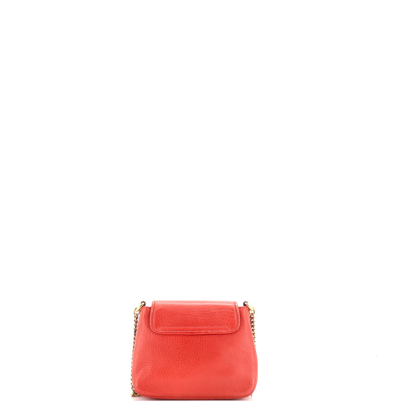 Gucci Chain Shoulder Bag Leather Small