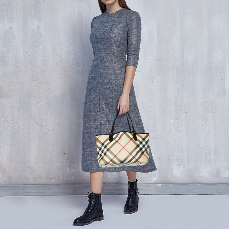 Burberry Beige/Black Supernova Check