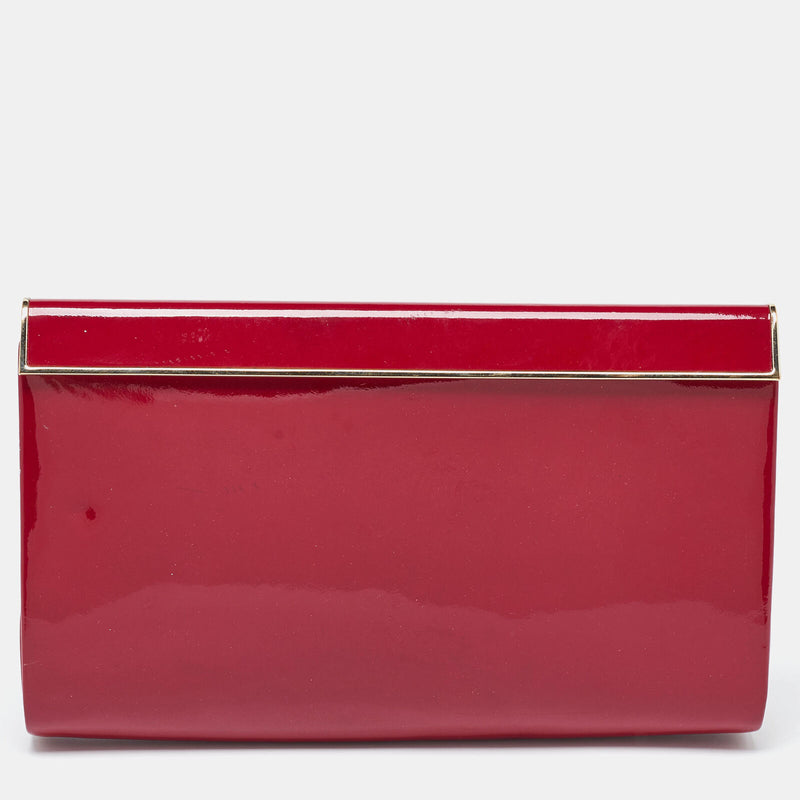 Jimmy Choo Red Patent Leather Carmen