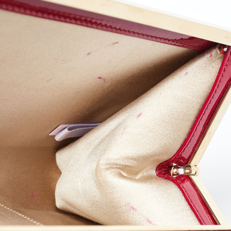 Jimmy Choo Red Patent Leather Carmen