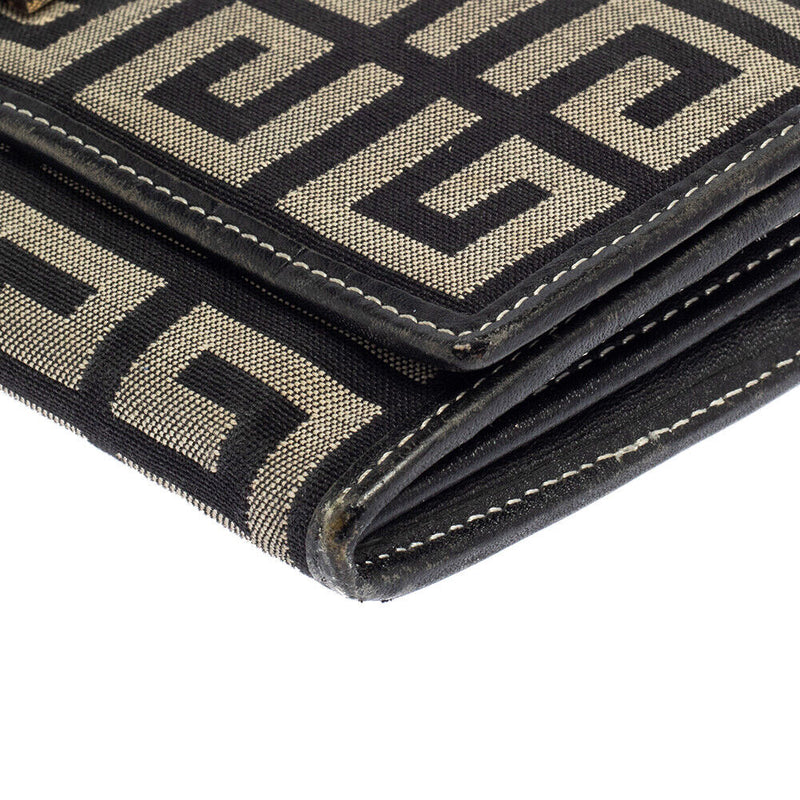 Givenchy Black/Grey Canvas And Leather