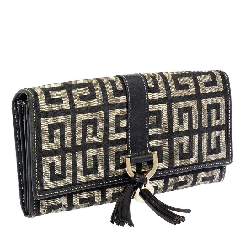 Givenchy Black/Grey Canvas And Leather