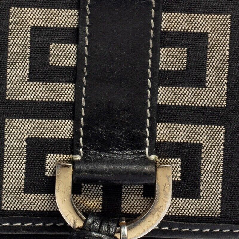 Givenchy Black/Grey Canvas And Leather