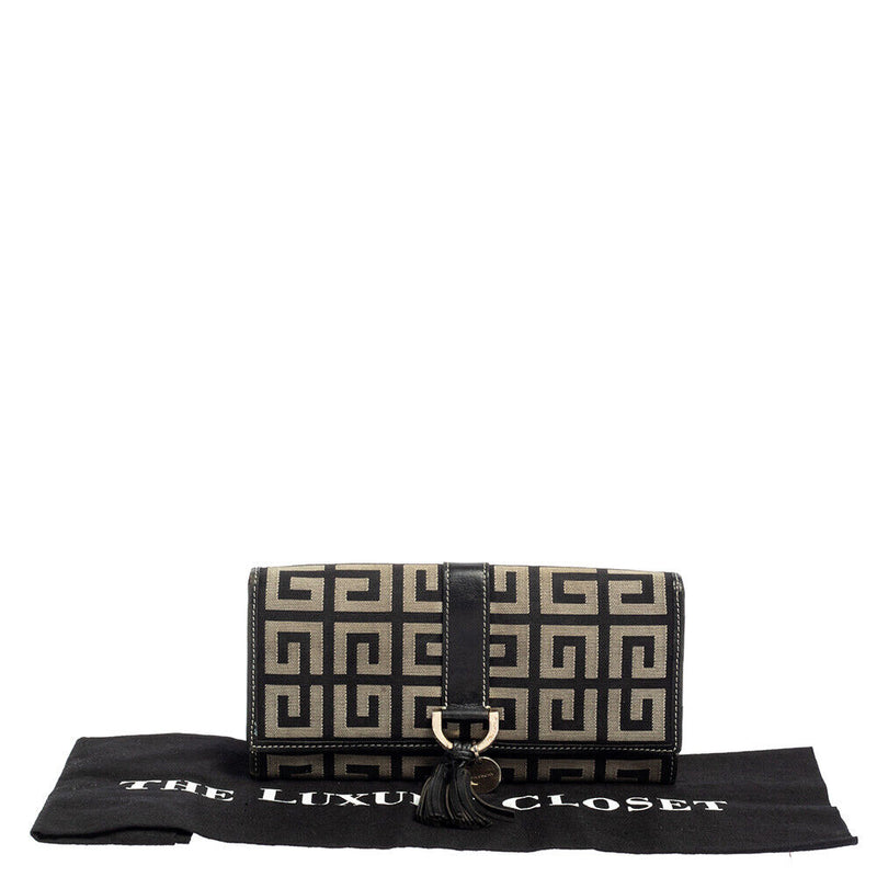 Givenchy Black/Grey Canvas And Leather