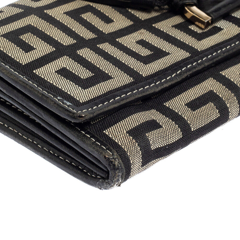 Givenchy Black/Grey Canvas And Leather
