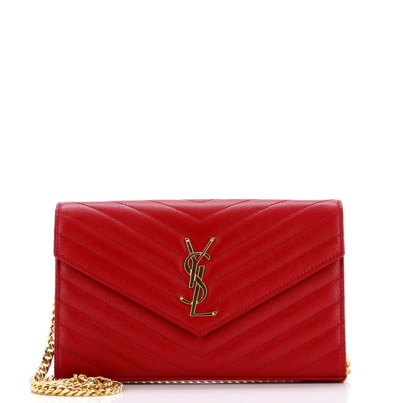 Saint Laurent Classic Wallet On Chain