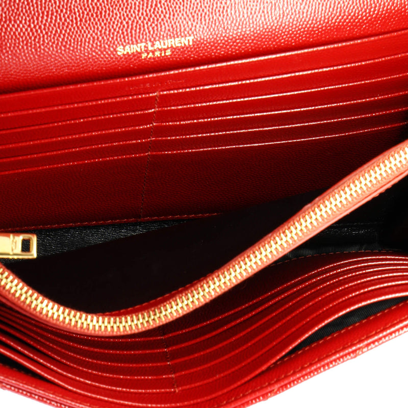 Saint Laurent Classic Wallet On Chain