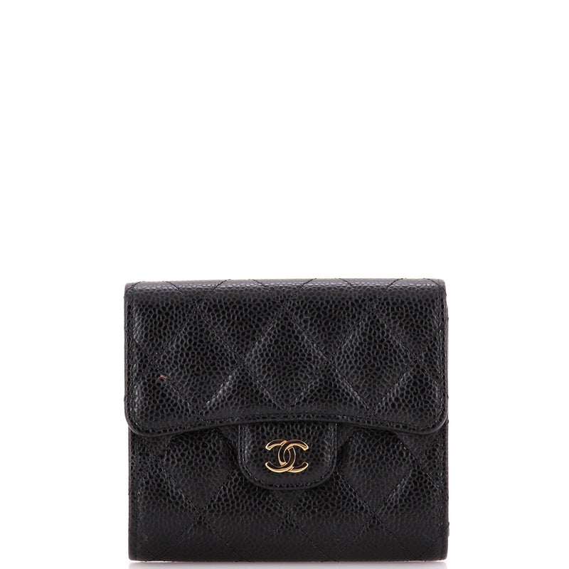 Chanel Cc Compact Classic Flap Wallet