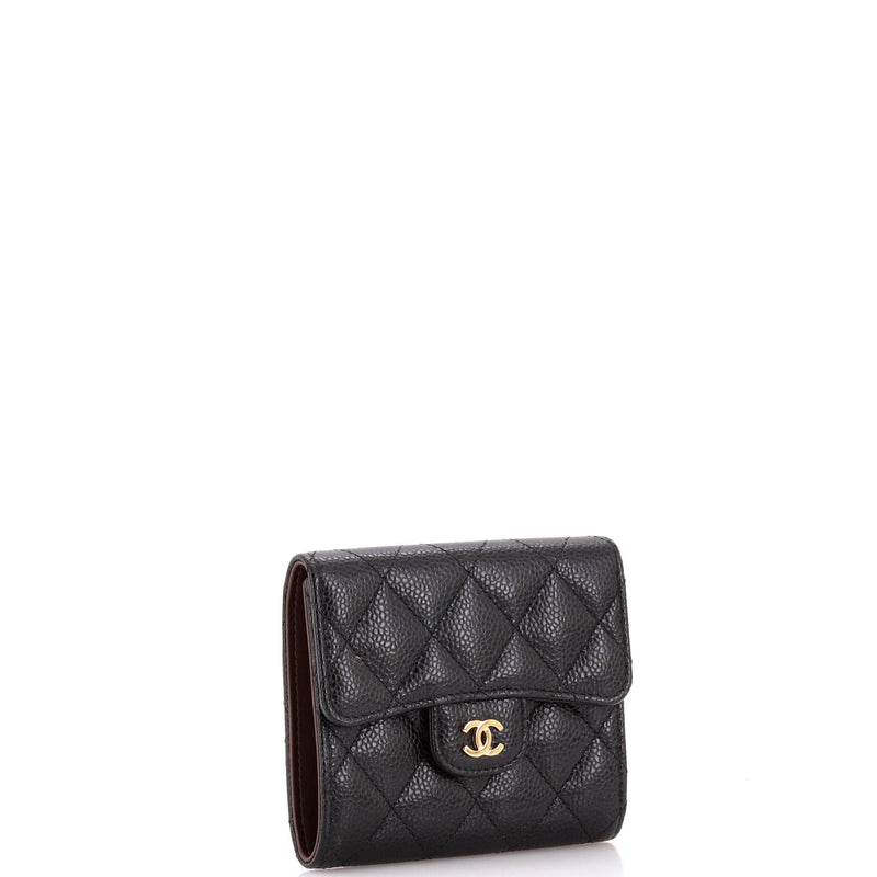 Chanel Cc Compact Classic Flap Wallet