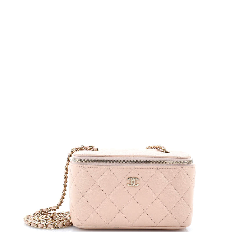Chanel Classic Vanity Case With Chain