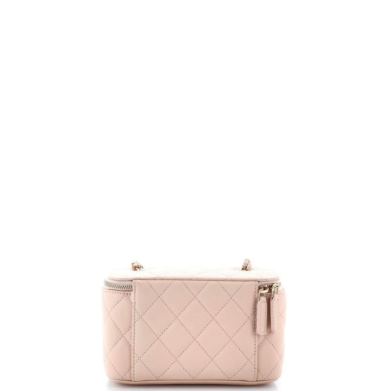Chanel Classic Vanity Case With Chain