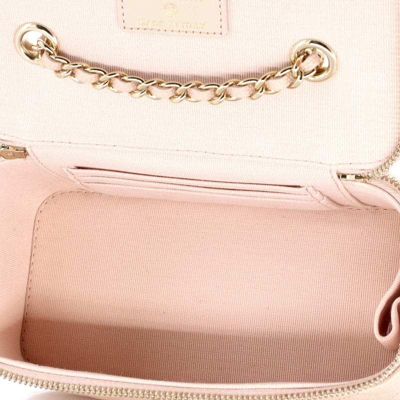 Chanel Classic Vanity Case With Chain