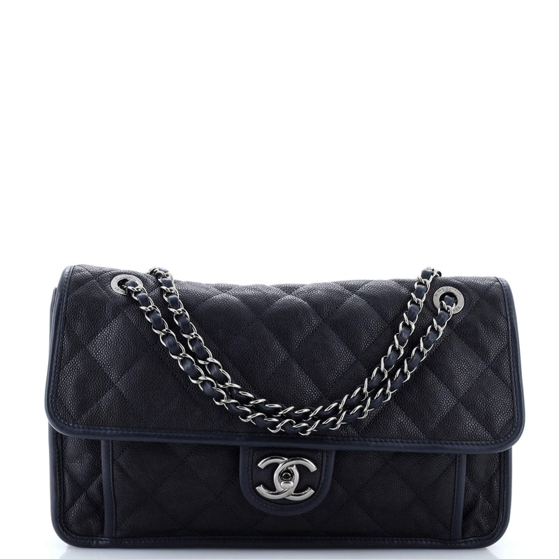 Chanel French Riviera Flap Bag Quilted
