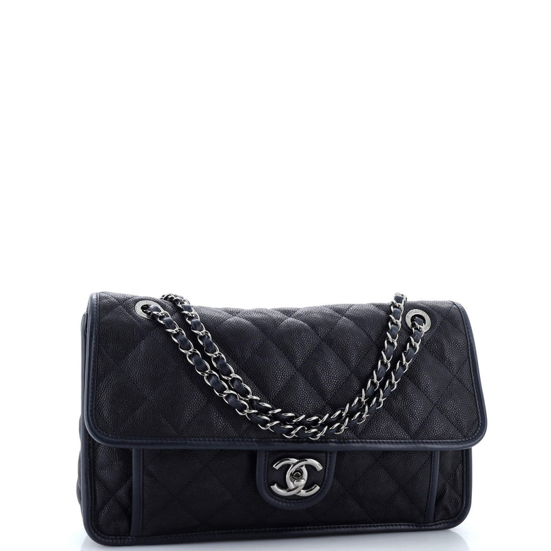 Chanel French Riviera Flap Bag Quilted