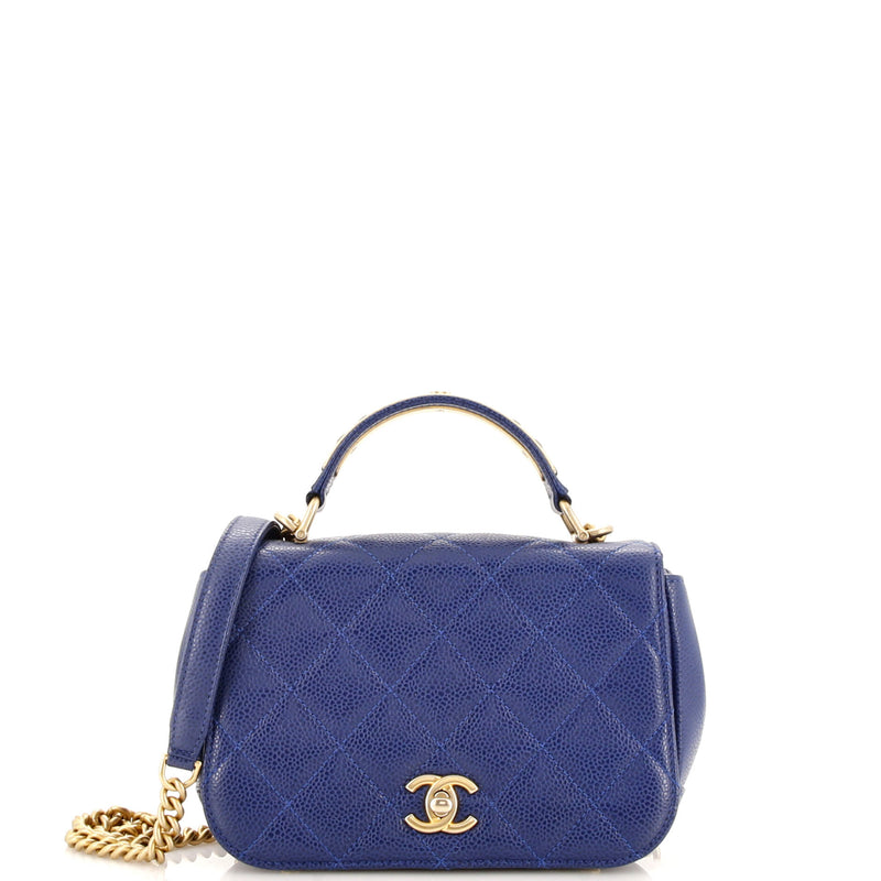 Chanel Carry Around Flap Bag Quilted
