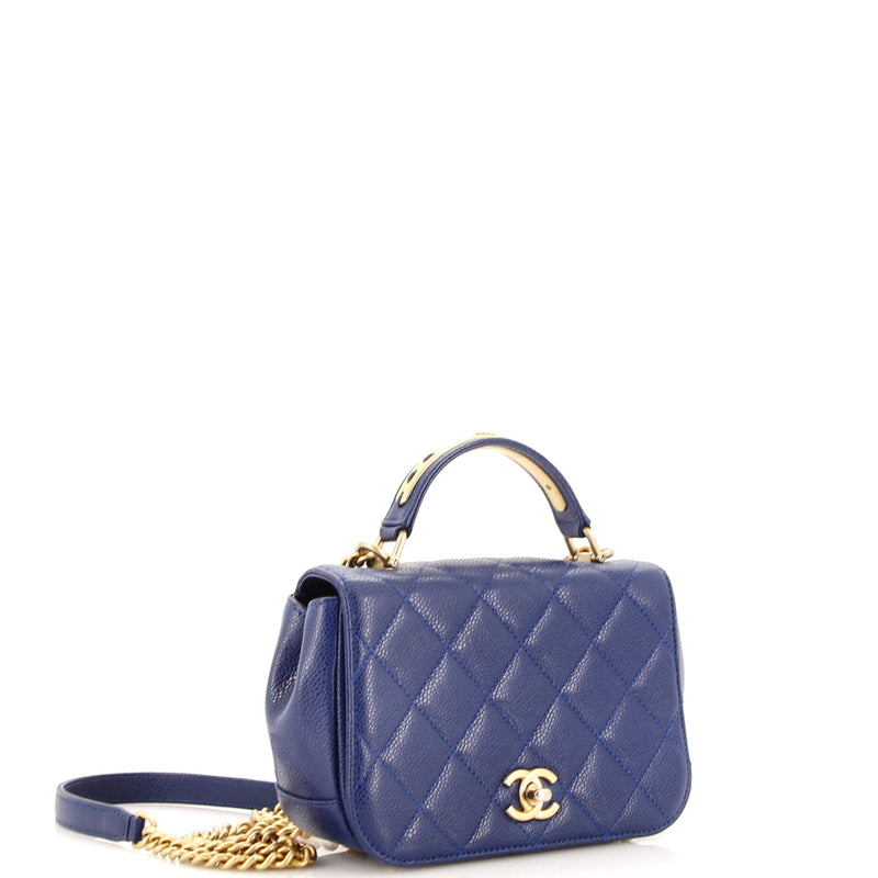 Chanel Carry Around Flap Bag Quilted