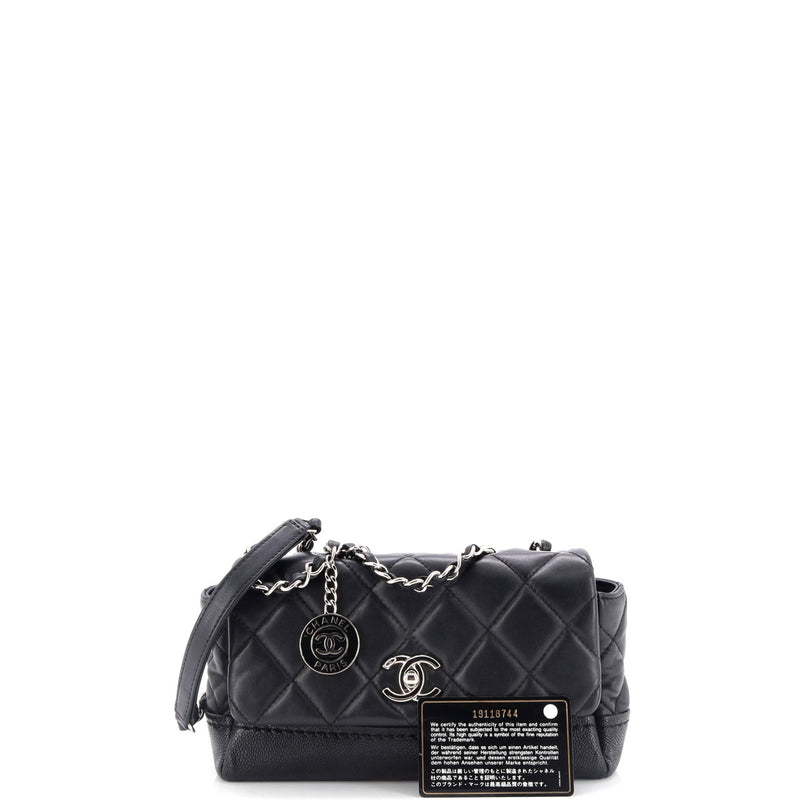 Chanel Bi Coco Flap Bag Quilted Lambskin