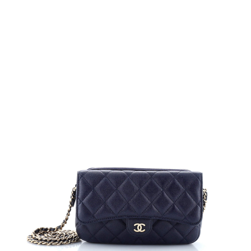 Chanel Classic Flap Phone Holder With