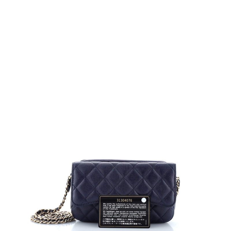Chanel Classic Flap Phone Holder With