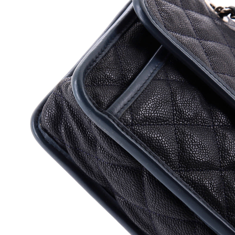 Chanel French Riviera Flap Bag Quilted