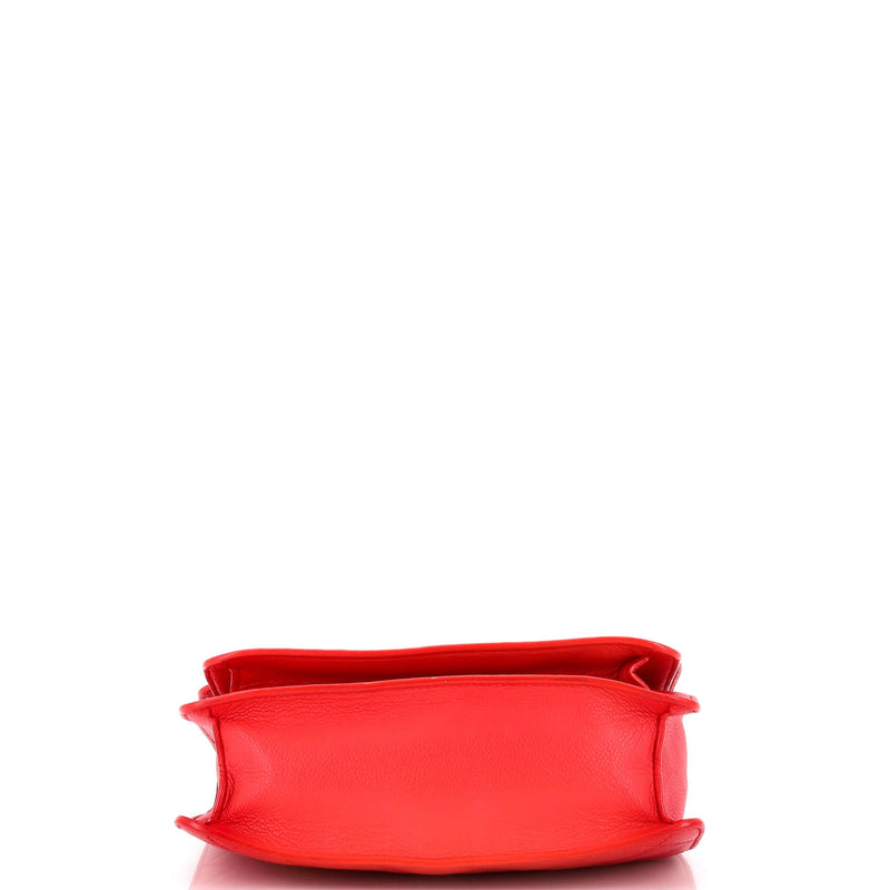 Chanel Cc Box Flap Bag Quilted Caviar