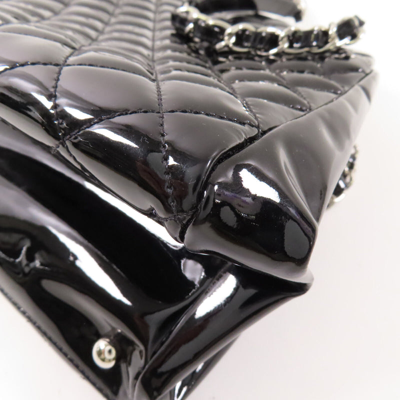 Chanel Cc Shw Tote Bag Shoulder Patent