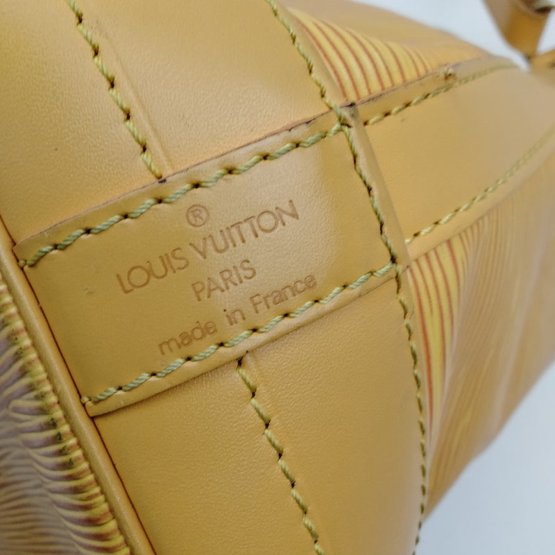 Louis Vuitton Lv Shoulder Bag Noe Yellow