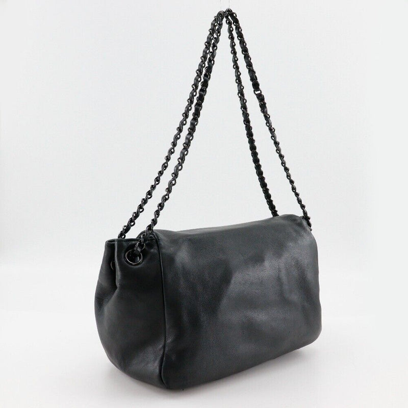 Chanel Wchainshoulder Shoulder Bag Studs