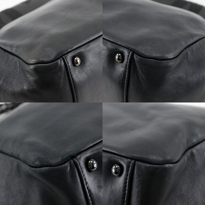 Chanel Wchainshoulder Shoulder Bag Studs