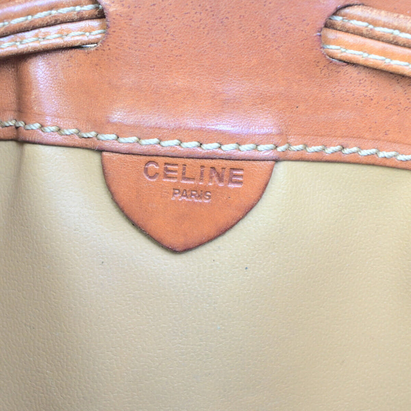 Celine Logo Macadam Pattern Drawstring