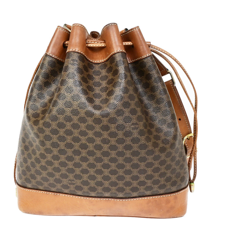 Celine Logo Macadam Pattern Drawstring